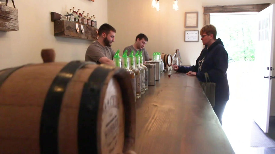 Copper Cannon Tasting Room with music - Long